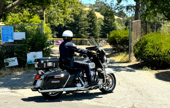 Novato Police Arrest Man for Possession of Burglary Tools and Stolen Property Near Olive School