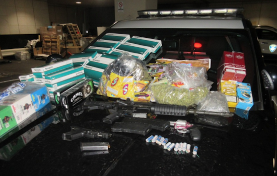 Oakland Police Seize Firearms and Illicit Goods from Local Smoke Shop Following Investigation