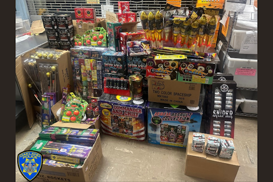 Oakland Police Seize Over 500 Pounds of Illegal Fireworks, Seek Community Help to Prevent Fourth of July Hazards