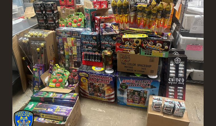 Oakland Police Seize Over 500 Pounds of Illegal Fireworks, Seek Community Help to Prevent Fourth of July Hazards