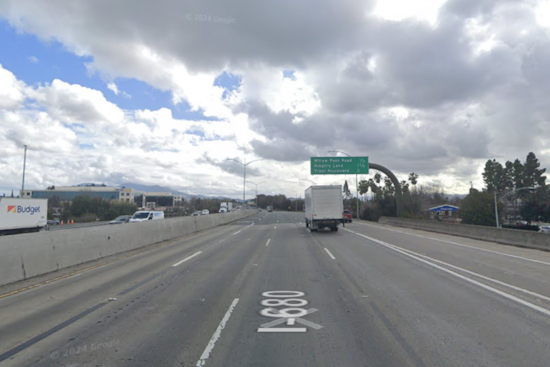 One Dead in Multi-Vehicle Collision on I-680 in Contra Costa County, Investigation Underway