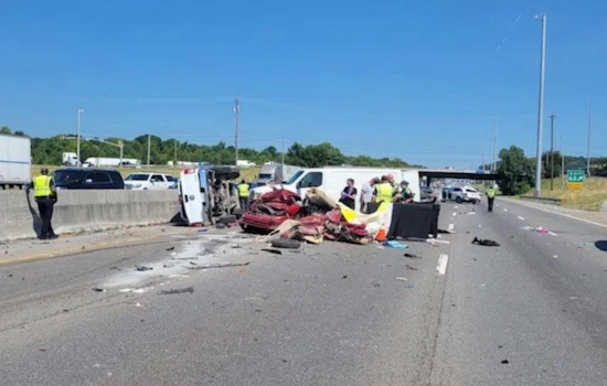 One Fatality Reported Following Quad-Vehicle Collision on I-24 West Near Nashville