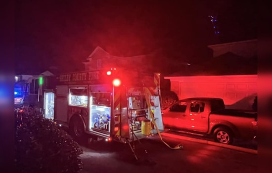 One Injured in Early Morning Fire at East Shelby County Apartment Complex