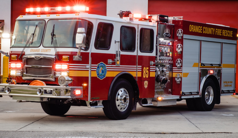 Orange County Firefighters Tackle Massive Blaze Involving Propane Tanks as Traffic Disruptions Ensue