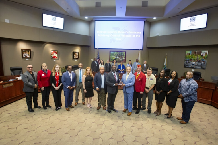 Orange County Mayor's Veterans Advisory Council Names Sgt. Fred Robinson as 2023 Veteran of the Year