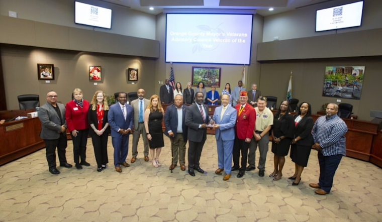Orange County Mayor's Veterans Advisory Council Names Sgt. Fred Robinson as 2023 Veteran of the Year
