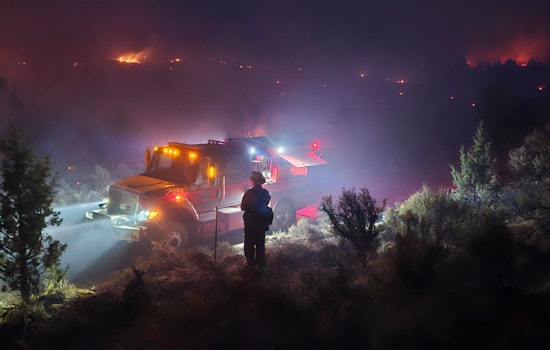 Oregon Firefighters on High Alert as Wildfires Intensify Amid Extreme Weather Conditions