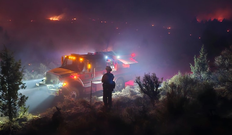 Oregon Firefighters on High Alert as Wildfires Intensify Amid Extreme Weather Conditions