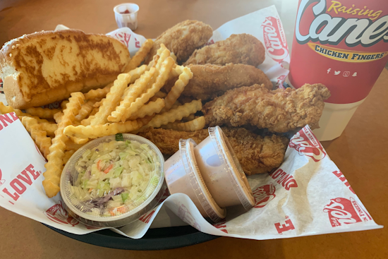 Orlando's Raising Cane's Rewards Caniac Club Members with Free Chicken Finger on National Chicken Finger Day