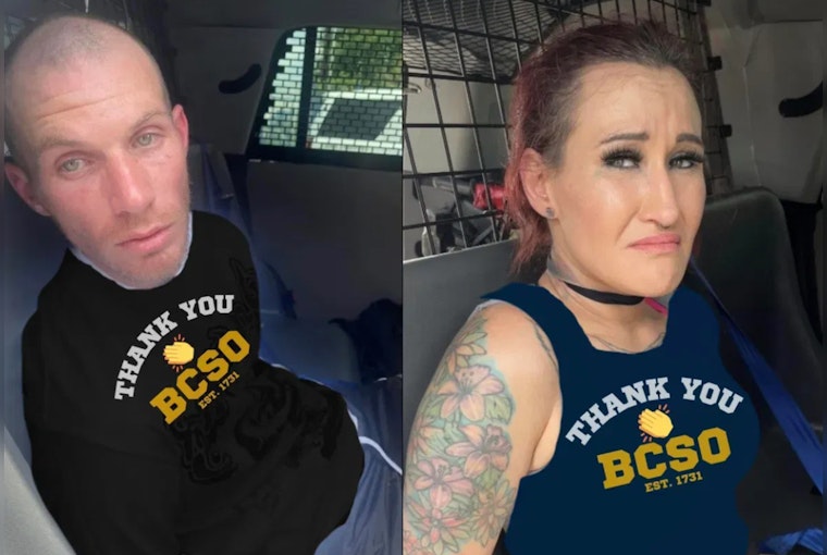 Pair Arrested in Bexar County After High-Speed Chase and Crime Spree Including Robbery and Drug Offenses