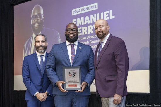 Palm Beach's Emanuel Perry Named in South Florida Business Journal's 40 Under 40 for Boosting Tourism and Economy