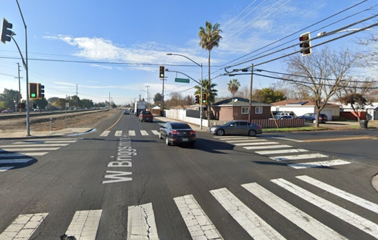 Pedestrian Fatally Struck by Vehicle on Briggsmore Avenue in Modesto on Saturday as Police Investigation Begins