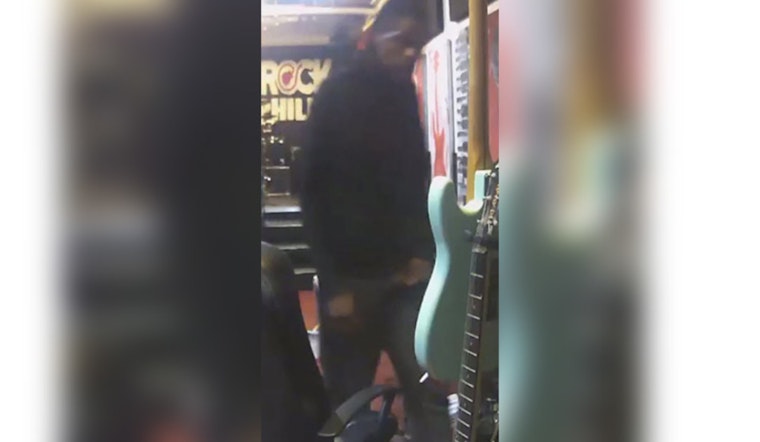 Philadelphia Police Seek Public's Assistance to Identify Suspect in School of Rock Burglaries