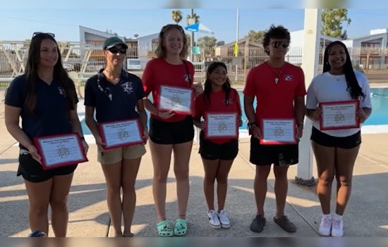 Phoenix Lifeguards Honored with Life Saving Awards for Rescue of Young Child at Cortez Pool
