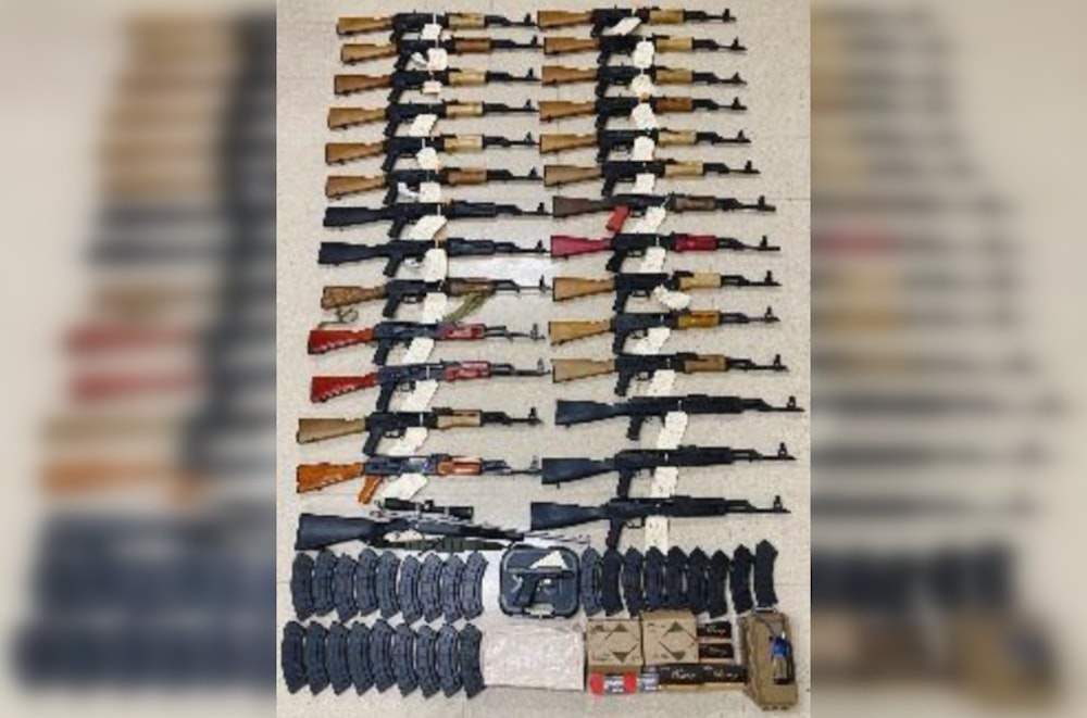 Phoenix Man Arrested in California with 29 Illegal Firearms, Including Assault Rifles