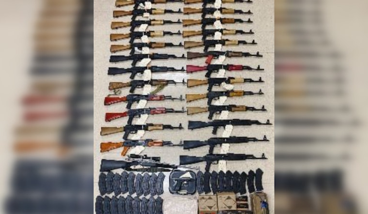 Phoenix Man Arrested in California with 29 Illegal Firearms, Including Assault Rifles