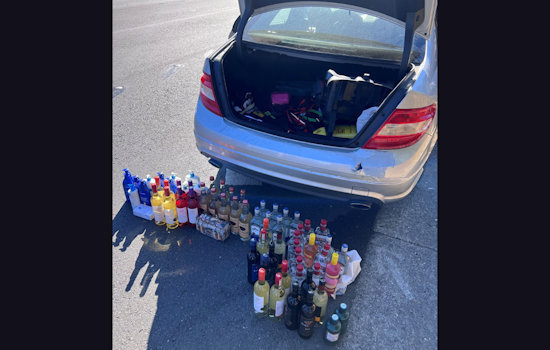 Pinole Police Arrest Three for Stolen Property and Traffic Violations During Vehicle Suppression Task Force Operation