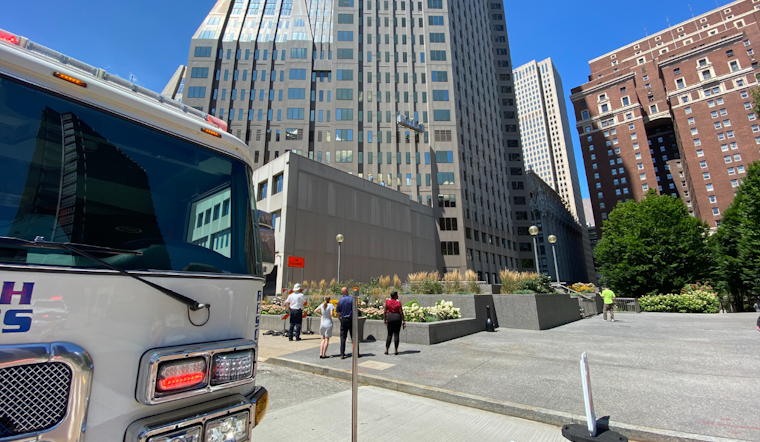 Pittsburgh Emergency Services Rescue Window Washers Trapped on High-Rise Scaffolding