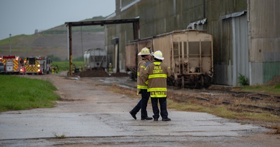 Polk County Firefighters Extinguish Blaze at Bartow Phosphate Warehouse, No Injuries Reported