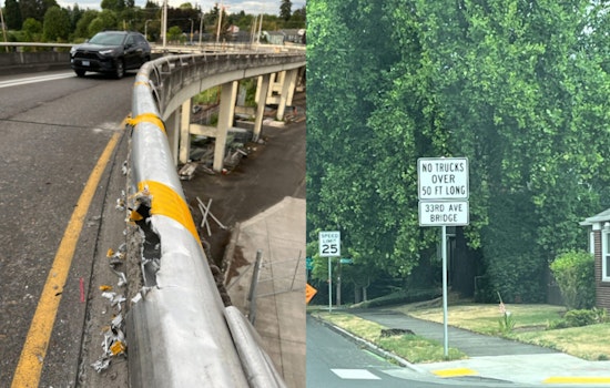 Portland Bureau of Transportation Restricts Big Rigs on NE 33rd Avenue Bridge to Enhance Safety