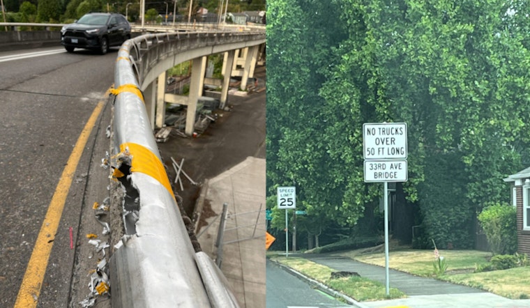 Portland Bureau of Transportation Restricts Big Rigs on NE 33rd Avenue Bridge to Enhance Safety