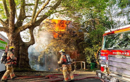 Portland Firefighters Contain Two-Alarm Blaze in Sylvan-Highland Neighborhood, No Injuries Reported