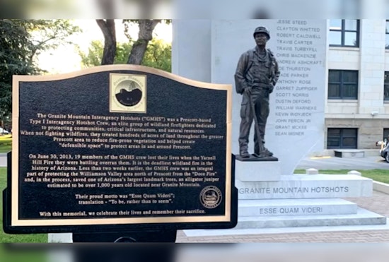 Prescott, Arizona Dedicates New Memorial Honoring 19 Fallen Granite Mountain Hotshots