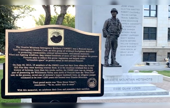 Prescott, Arizona Dedicates New Memorial Honoring 19 Fallen Granite Mountain Hotshots