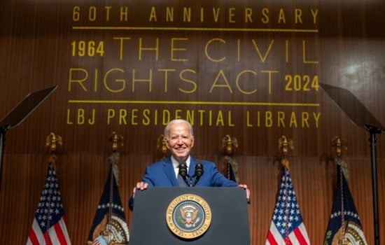 President Joe Biden Visits Austin Commemorating 60th Anniversary of Civil Rights Act, Calls for Stronger Protections