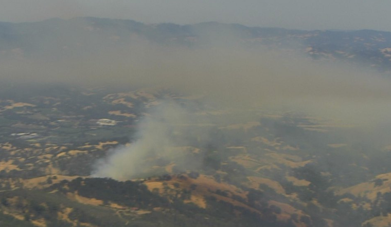 Quick Response by CAL FIRE LNU Contains #PocketFire Near Geyserville at 12.5 Acres