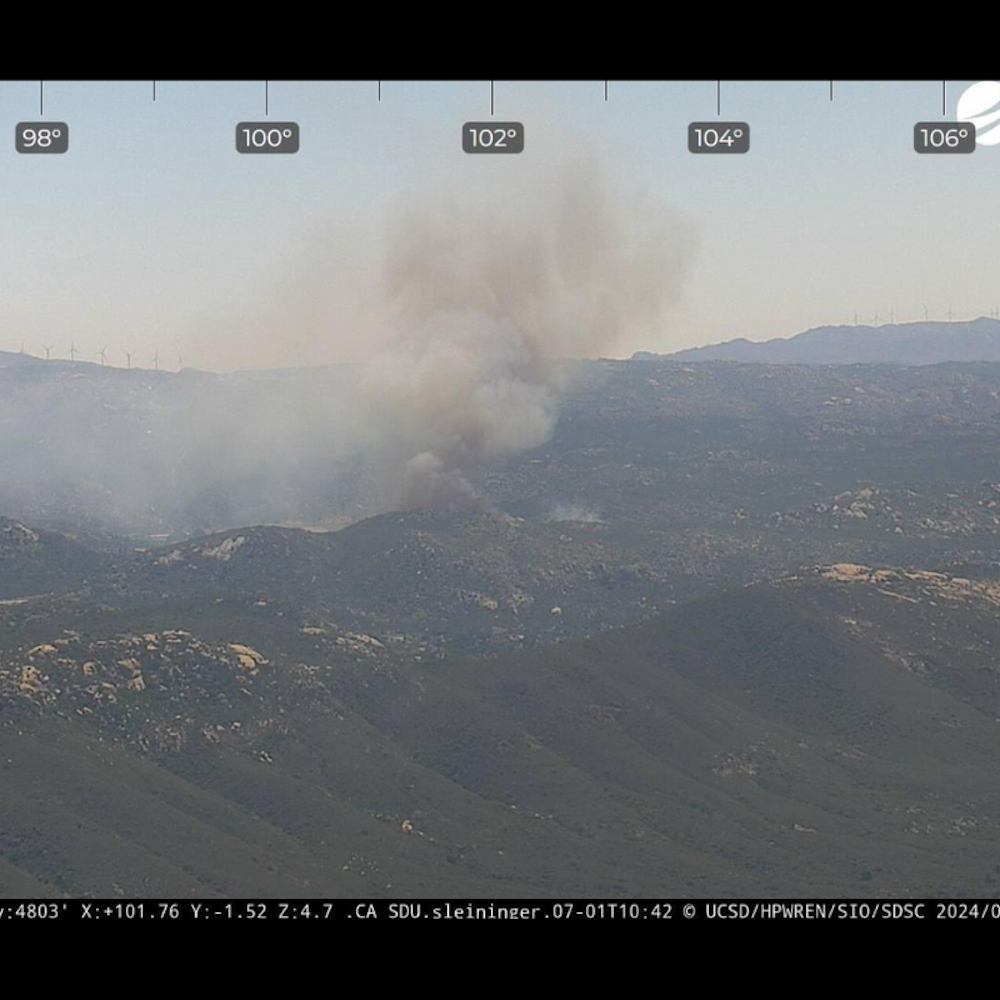Rapid Response Underway as 'Kitchen Fire' Burns 25 Acres in Cleveland National Forest Near San Diego