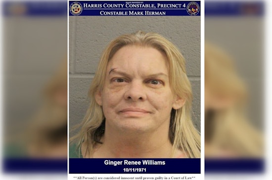 Repeat DWI Suspect Ginger Williams Released on Personal Bond After Damaging Patrol Vehicles in Harris County