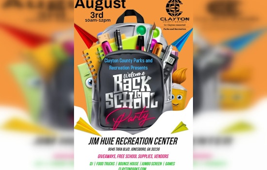 Rescheduled Welcome Back to School Party Set for August 3 in Jonesboro
