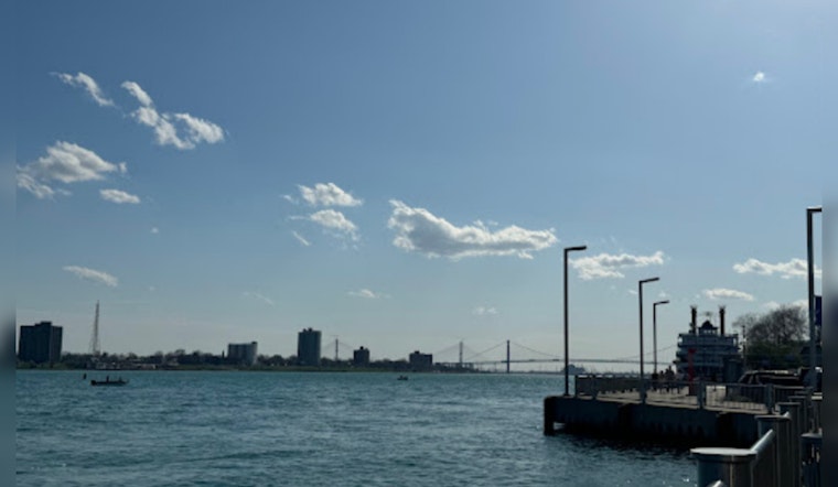 Salvage Efforts Underway for Stranded Pleasure Boat in Detroit River