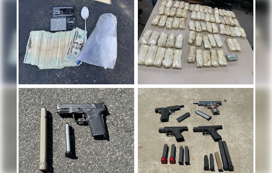 San Bernardino County Sheriff's Deputies Seize Firearms and Drugs in Anti-Gang Sweep Across Multiple Cities