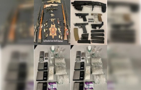 San Bernardino County's 'Operation Consequences' Nets 54 Felony Arrests, Seizes Firearms in Crime Suppression Drive