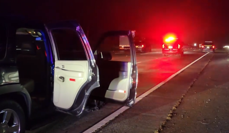 VIDEO: San Bruno Police Nab Two Suspected Car Thieves After Multi-Agency Chase in San Mateo County