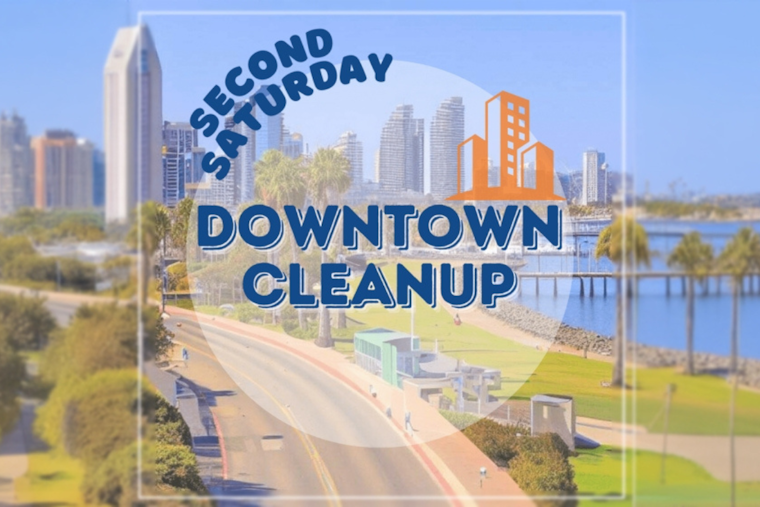 San Diego Inspires Community Spirit with "Second Saturdays" Cleanup Initiative Starting Downtown