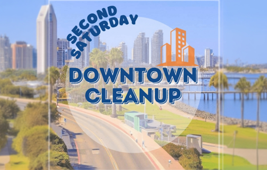 San Diego Inspires Community Spirit with "Second Saturdays" Cleanup Initiative Starting Downtown