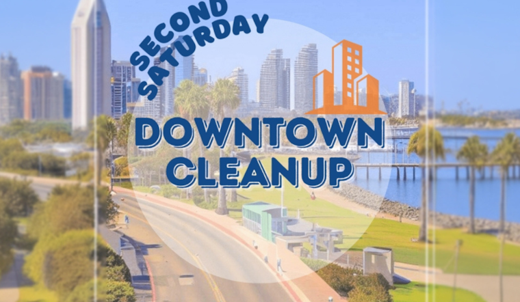San Diego Inspires Community Spirit with "Second Saturdays" Cleanup Initiative Starting Downtown