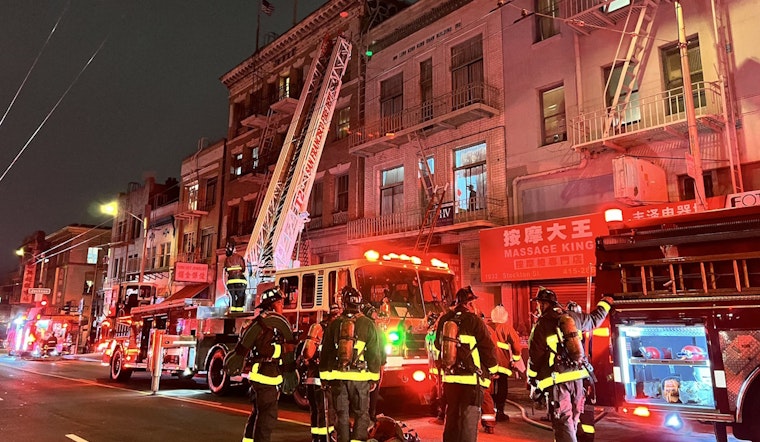 San Francisco Firefighters Extinguish Chinatown Blaze, No Injuries or Displacement Reported
