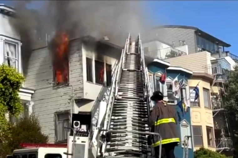 San Francisco Firefighters Quickly Contain Blaze at Beaver Street Residence, No Injuries Reported