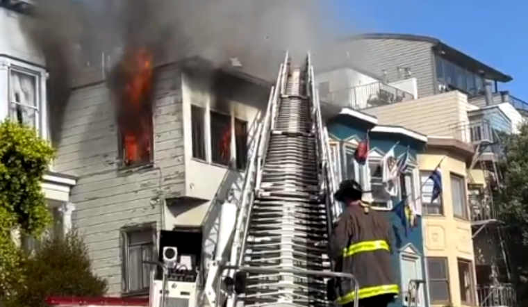 San Francisco Firefighters Quickly Contain Blaze at Beaver Street Residence, No Injuries Reported