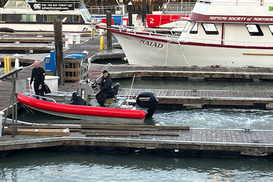 San Francisco Firefighters Save Victim From Bay Waters Near Pier 39
