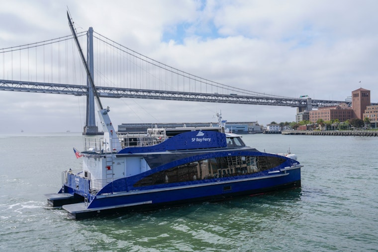 World's First Hydrogen-Powered Ferry Sails on the San Francisco Bay - For Free