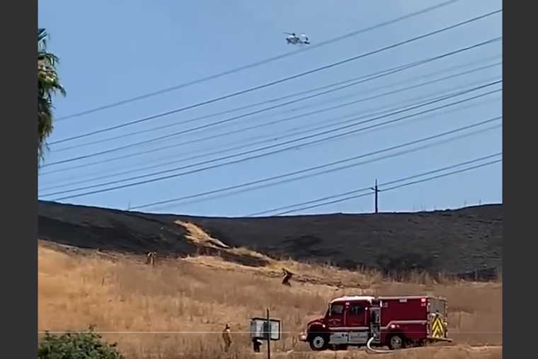San Jose Firefighters Quickly Contain 35-Acre Teresa Fire in Coyote Valley