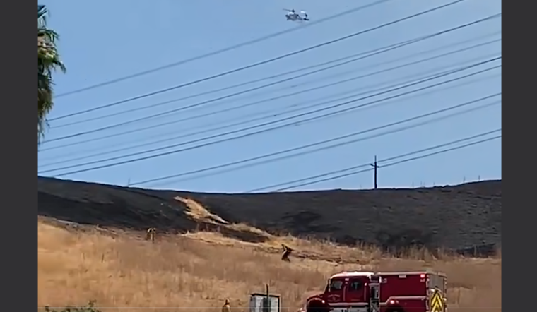 San Jose Firefighters Quickly Contain 35-Acre Teresa Fire in Coyote Valley