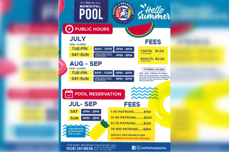 San Luis Community Anticipates the Return of Renovated Municipal Pool