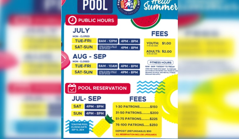 San Luis Community Anticipates the Return of Renovated Municipal Pool