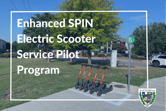 San Marcos Launches Expanded 24/7 SPIN Electric Scooter Service to Boost Local Transportation Options